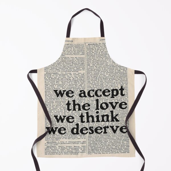 Item preview, We accept the love we think we deserve Essential T-Shirt designed and sold by bettycannon.