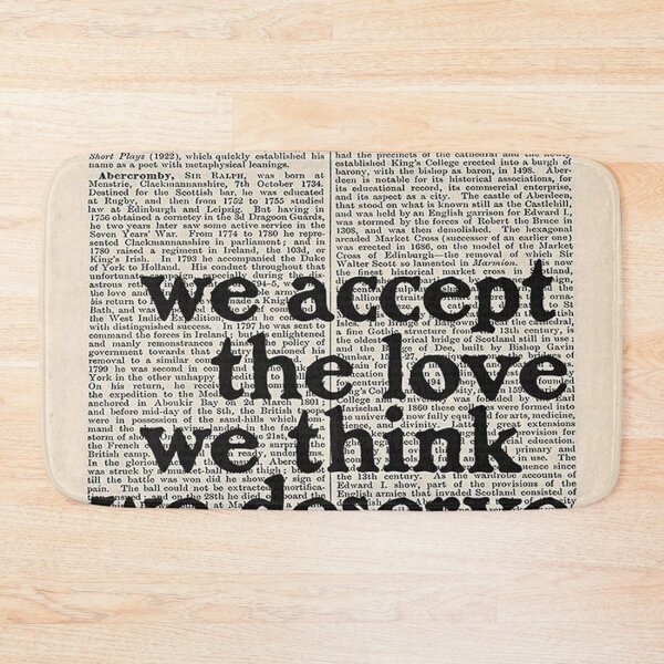 Item preview, We accept the love we think we deserve Essential T-Shirt designed and sold by bettycannon.