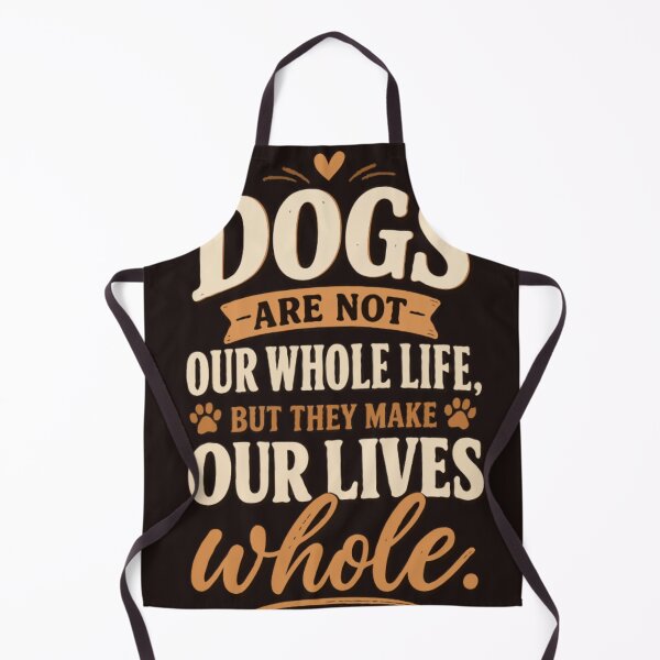 Item preview, Dogs Make Our Lives Whole Dog Lover Vintage Quote designed and sold by PawsAndPallette .