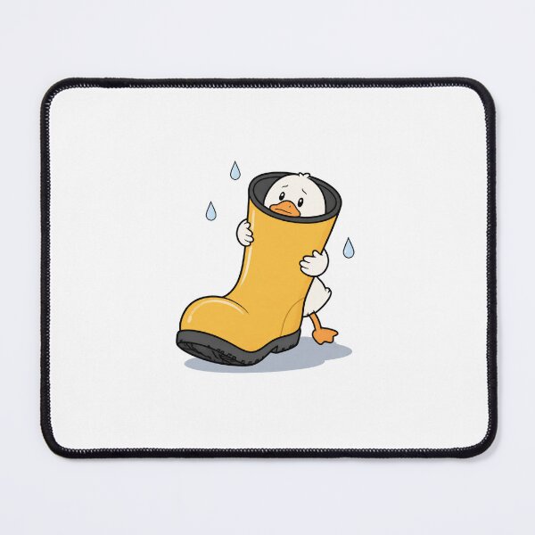 Item preview, Funny Duck Hiding in a Giant Rain Boot designed and sold by Catchy-Couture.