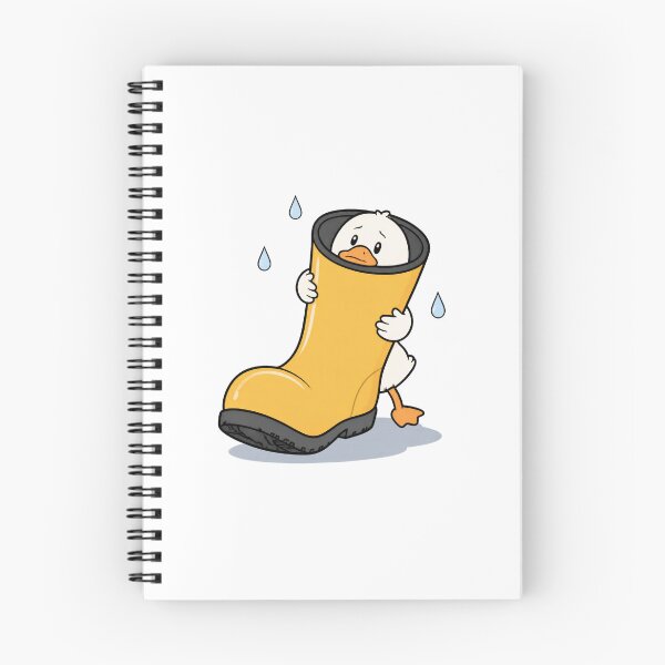 Item preview, Funny Duck Hiding in a Giant Rain Boot designed and sold by Catchy-Couture.