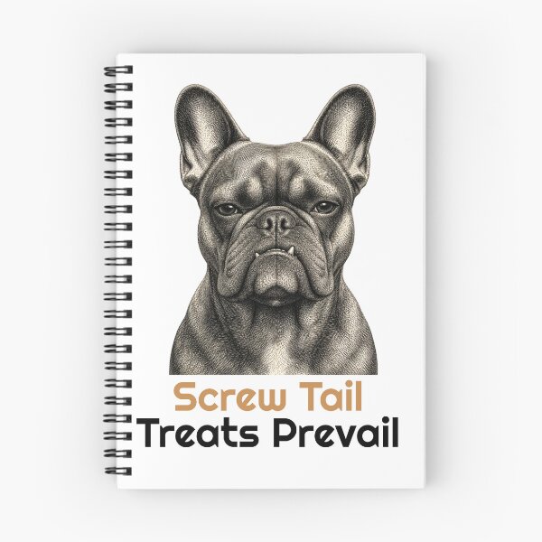 Item preview, Funny French Bulldog Screw Tail Quote designed and sold by bluesquidink.