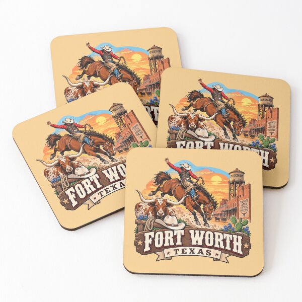 Item preview, Fort Worth, Texas - Rodeo Cowboy designed and sold by Myra365Art.