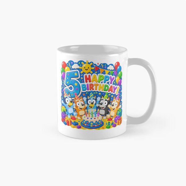Item preview, Five Canine Friends 5Th Birthday Celebration  designed and sold by Blood-Tea.