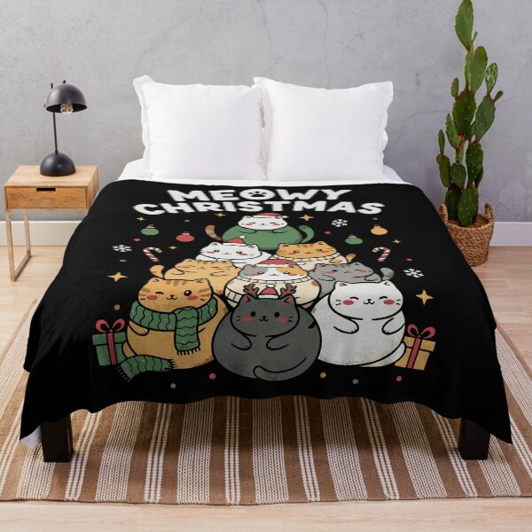 Item preview, Meowy Christmas Cat Lover Funny Christmas Cats Holiday designed and sold by mraihan.