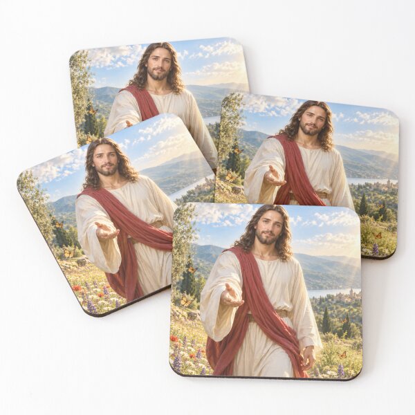 Item preview, Jesus in the Wildflowers Catholic Christian Faith Gift designed and sold by LTcatholics.
