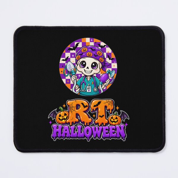 Item preview, Halloween Respiratory Therapist Skeleton RT Medical Design designed and sold by ClinicalHubs.