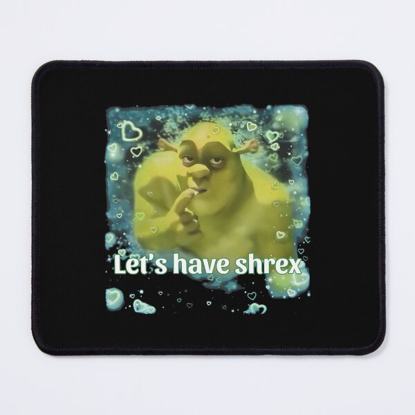 Item preview, Shrek Sugestive Pose Ethereal Hearts Motif designed and sold by ZoeDaugherty.