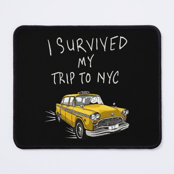 Item preview, I Survived My Trip To NYC Funny Taxi Retro designed and sold by JillBrock38875.