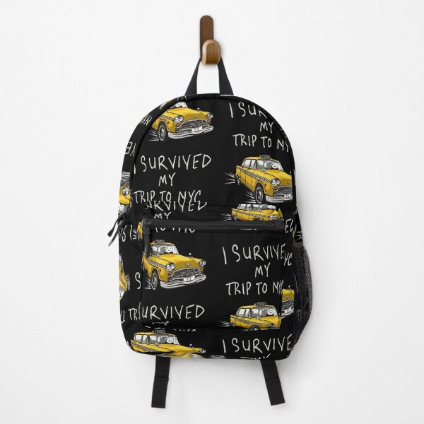 Item preview, I Survived My Trip To NYC Funny Taxi Retro designed and sold by JillBrock38875.