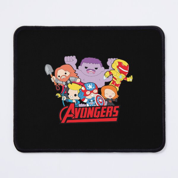 Item preview, Chibi Hero Group 'AVONGERS' Cartoon  designed and sold by ZoeDaugherty.
