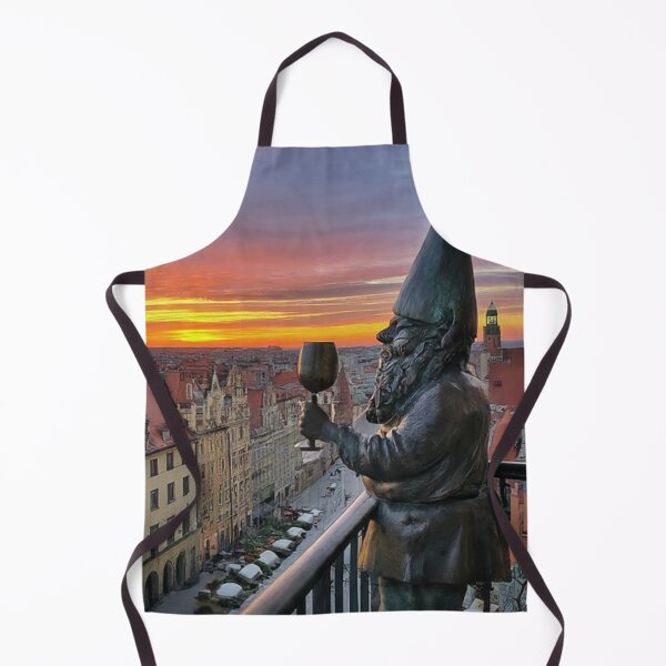 Item preview, Gnome at Sunset Art Print – Nature Lover Gift, Poland Travel Decor designed and sold by Purrfecta.