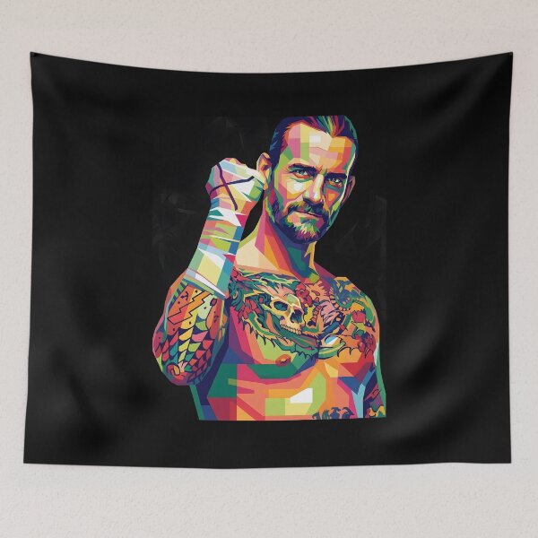 Item preview, Cm Punk Pop Art designed and sold by Zamziri.
