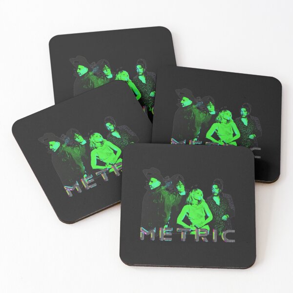 Item preview, METRIC Band Glitch Retro Style  designed and sold by TiffanyGonzal12.