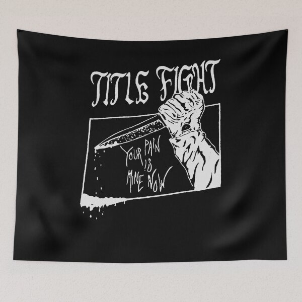Item preview, Title Fight Band Your pain is mine now Floral Green Devil Panther 2013 Tour designed and sold by daoghm5421.