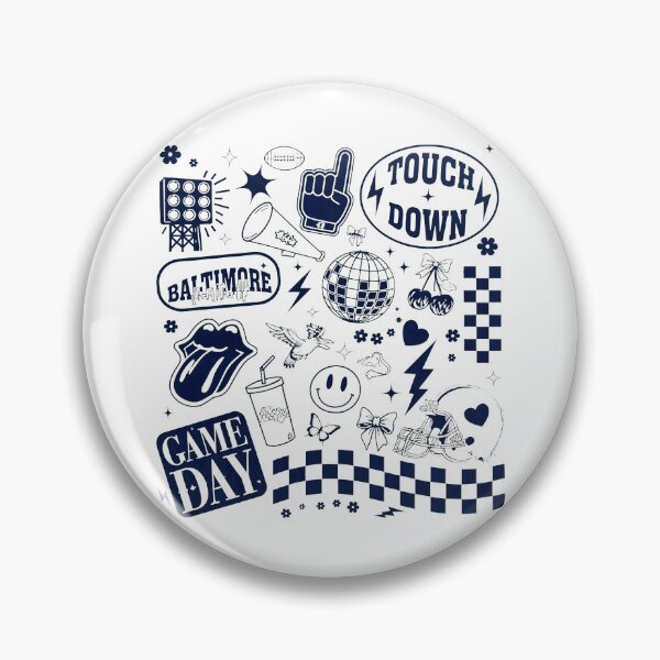 Item preview, Retro Football Game Day Collage Design designed and sold by Flessner97.