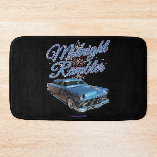 Item preview, 1955 Ford Midnight Rambler with text - Lowrider, Kustom, Hot Rod, Muscle Car designed and sold by Elegant Customs.