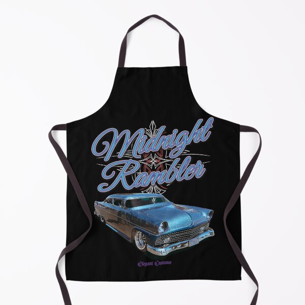 Artikelvorschau, 1955 Ford Midnight Rambler mit Text – Lowrider, Kustom, Hot Rod, Muscle Car entworfen und verkauft von Elegant Customs.