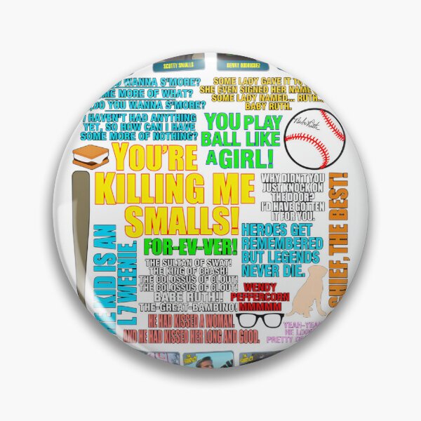 Item preview, The Sandlot Inspired Team Quotes Design for Fans and Nostalgia Lovers designed and sold by ahmedkamel4002.