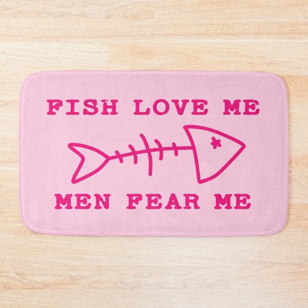 Item preview, fish love me men fear me designed and sold by trinketgal.