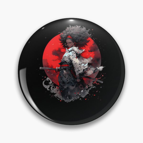 Item preview, Afro Samurai Girl  designed and sold by dehofffsrolson.