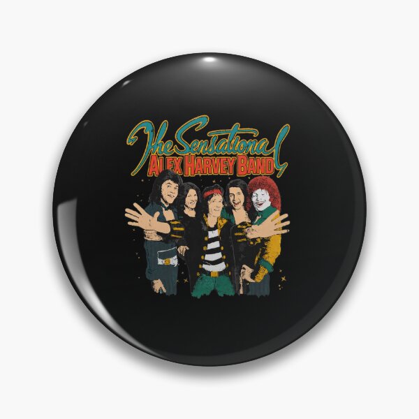 Item preview, The Sensational Alex Harvey Band Retro Portrait designed and sold by TiffanyGonzal12.