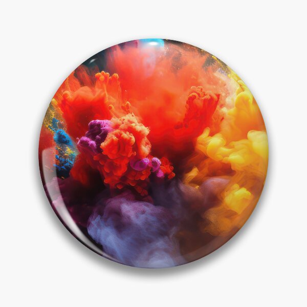Item preview, Vibrant Neon-Like Colorful Explosions Of Smoke Abstract designed and sold by DEC02.