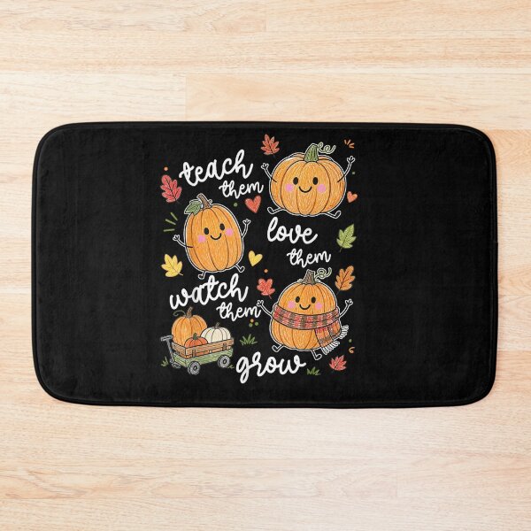 Item preview, Teach Them Love Them Watch Them Grow Pumpkin Fall Teacher designed and sold by PaigeWoodShop.