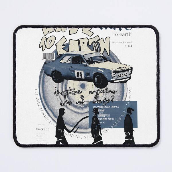 Item preview, Retro Car Wave To Earth Graphic designed and sold by anaCryder.