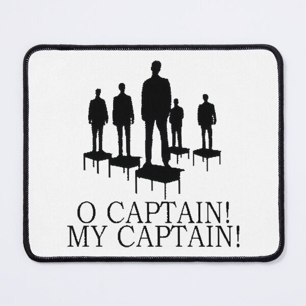 Item preview, O Captain My Captain Poem Inspired Artistic Typography Design designed and sold by ahmedkamel4002.