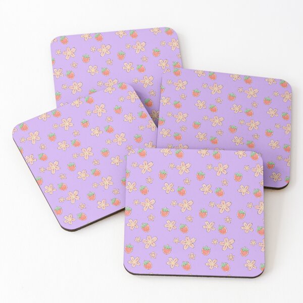 Item preview, Cute Pastel Sakura & Strawberry Seamless Pattern | Kawaii Japanese Aesthetic designed and sold by Adobofaves2020.