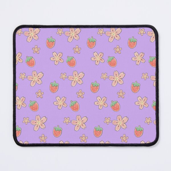 Item preview, Cute Pastel Sakura & Strawberry Seamless Pattern | Kawaii Japanese Aesthetic designed and sold by Adobofaves2020.