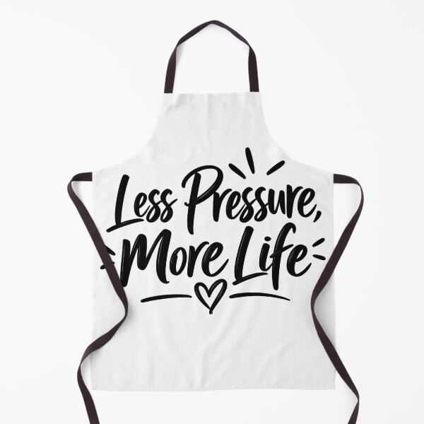 Item preview, Less Pressure More Life – Minimal Positive Quote designed and sold by TinyWeird.