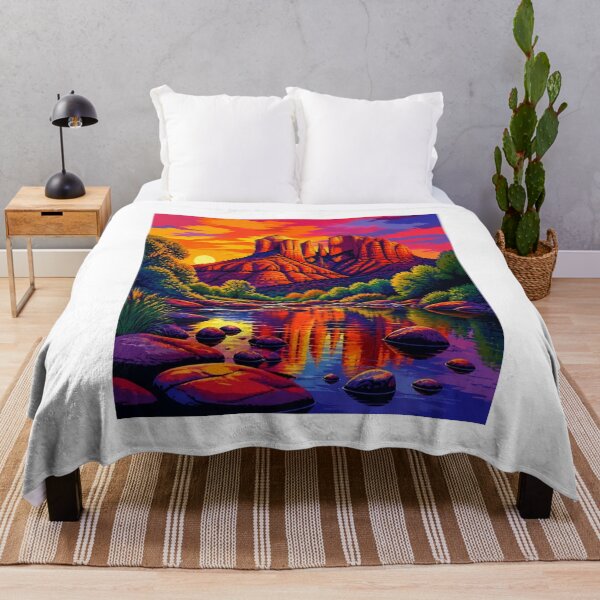 Aperçu de l'œuvre Canyon d'Oak Creek créée et vendue par Artnovalty.redbubble.com.