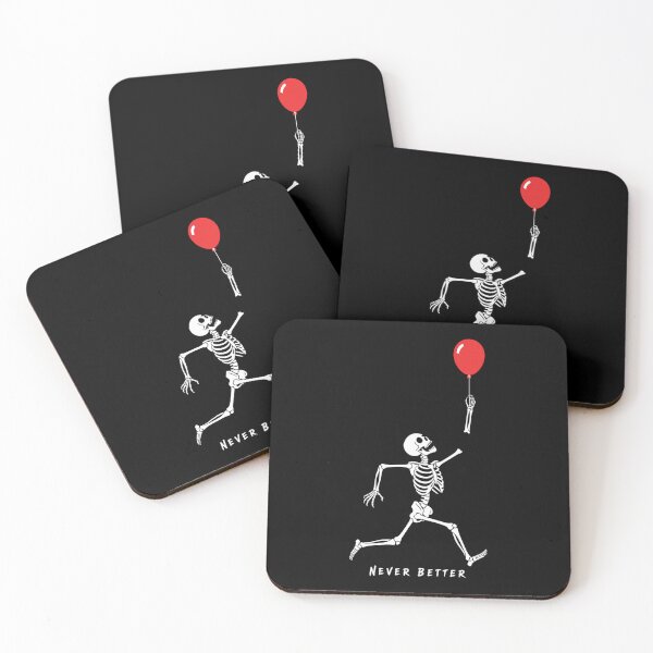 Item preview, Skeleton Holding with Lost Balloon Funny Halloween Men Women designed and sold by PaigeWoodShop.