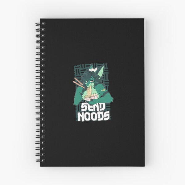 Item preview, Send Noods Character Eating Ramen designed and sold by DAKOTHONY.