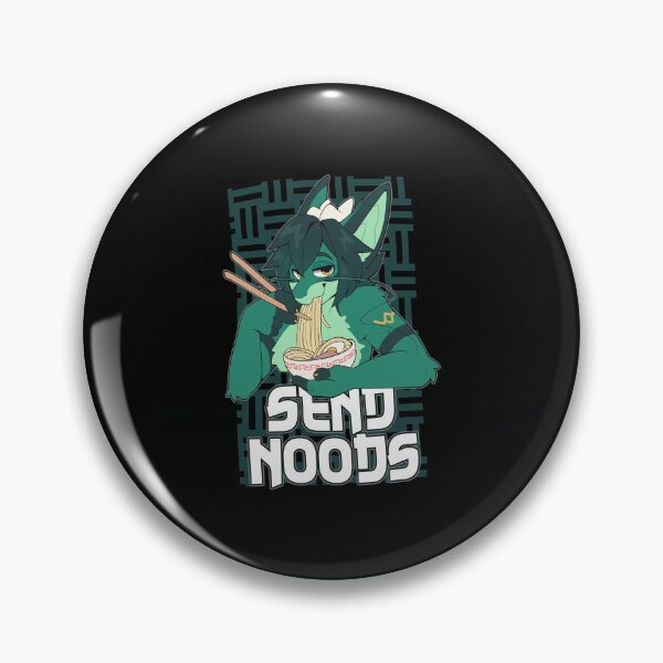 Item preview, Send Noods Character Eating Ramen designed and sold by DAKOTHONY.