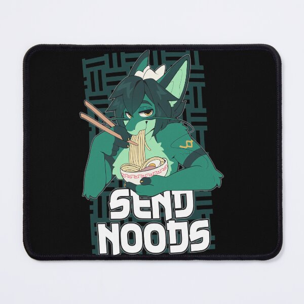 Item preview, Send Noods Character Eating Ramen designed and sold by DAKOTHONY.
