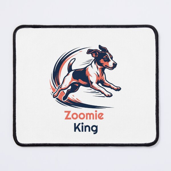 Item preview, Jack Russell Zoomie King designed and sold by bluesquidink.