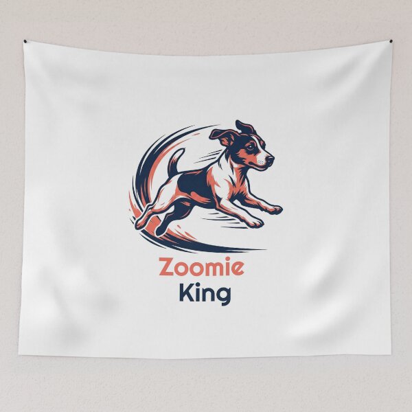 Item preview, Jack Russell Zoomie King designed and sold by bluesquidink.