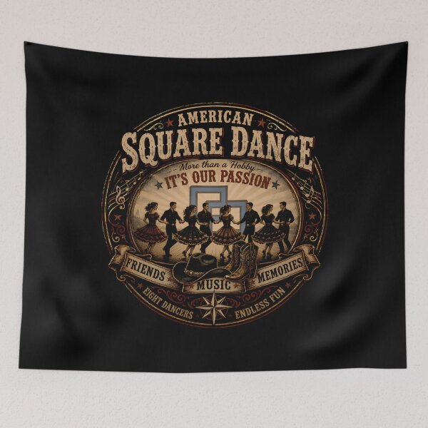Item preview,  American Square Dance Friends Music Memories designed and sold by CarmeHerzo.