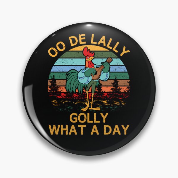 Item preview, Alan A Dale Rooster Oo De Lally Golly What A Day Vintage  designed and sold by peughpsmia.
