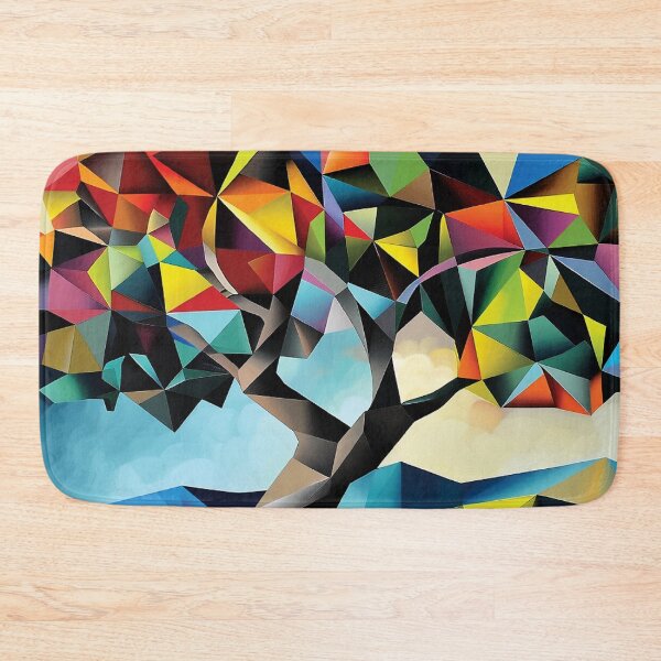 Item preview, Modern Contemporary Geometric-Style Tree Abstract Design Art designed and sold by DEC02.