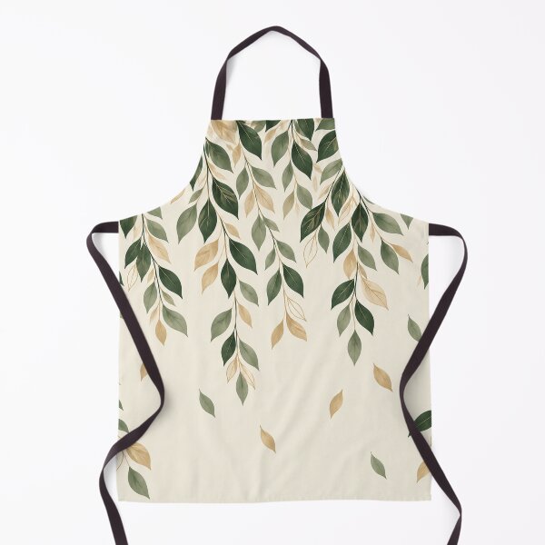 Item preview, Elegant Botanical Leaf Curtain designed and sold by Smoimi.