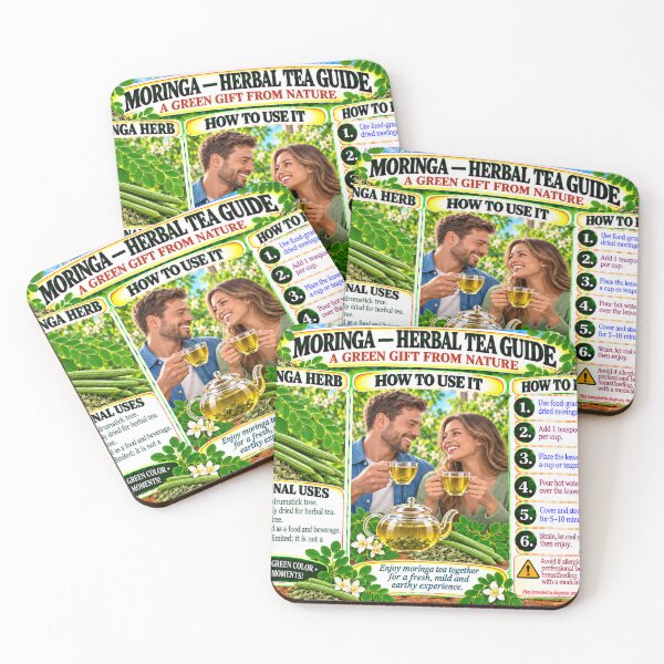 Item preview, Moringa Herbal Tea Wellness Guide designed and sold by New Wave Artworks & Odds &Ends.