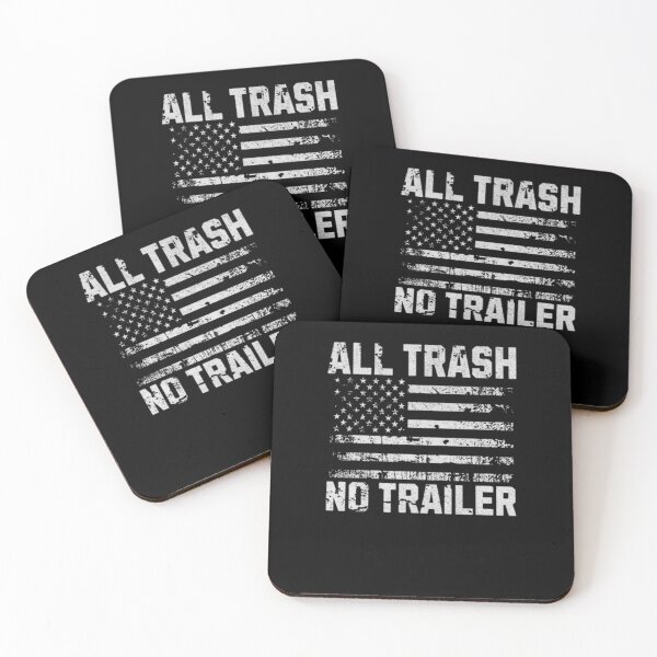 Item preview, All Trash No Trailer Usa Flag  designed and sold by oehmigje.
