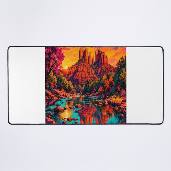Aperçu de l'œuvre Canyon d'Oak Creek créée et vendue par Artnovalty.redbubble.com.