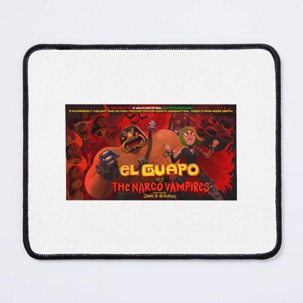 Item preview, El Guapo vs The Narco Vampires Epic Battle Illustration designed and sold by DramaticTroll.