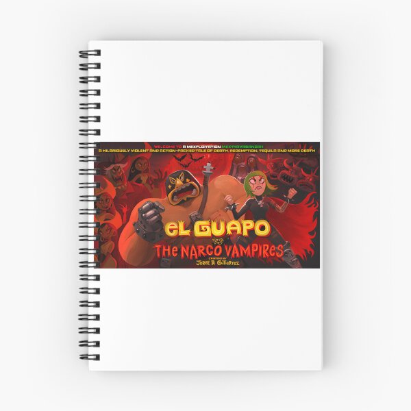 Item preview, El Guapo vs The Narco Vampires Epic Battle Illustration designed and sold by DramaticTroll.