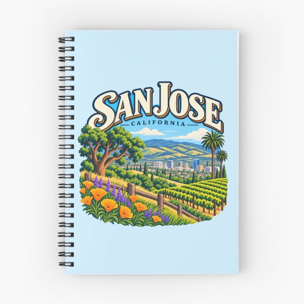 Item preview, San Jose, California - Silicon Valley Tech City designed and sold by Myra365Art.
